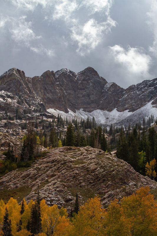 Lake Blanche "Layers" Rolled Print