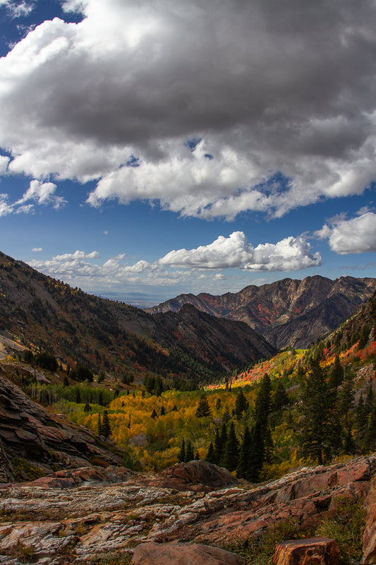 Lake Blanche "Canyon View" Rolled Print